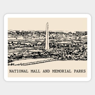 National Mall and Memorial Parks Magnet